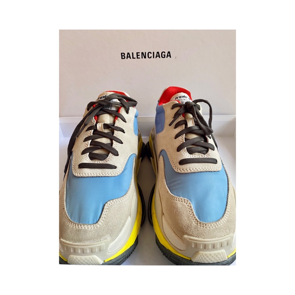 Balenciaga Tess.S.Gomma Nylon D.Mousse/V.VelourS40
